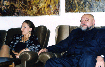 Г. Джемаль и Таня Карацуба