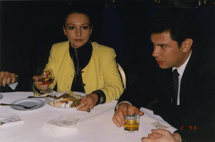 Премьер-министр  Б. Немцов и Таня Карацуба